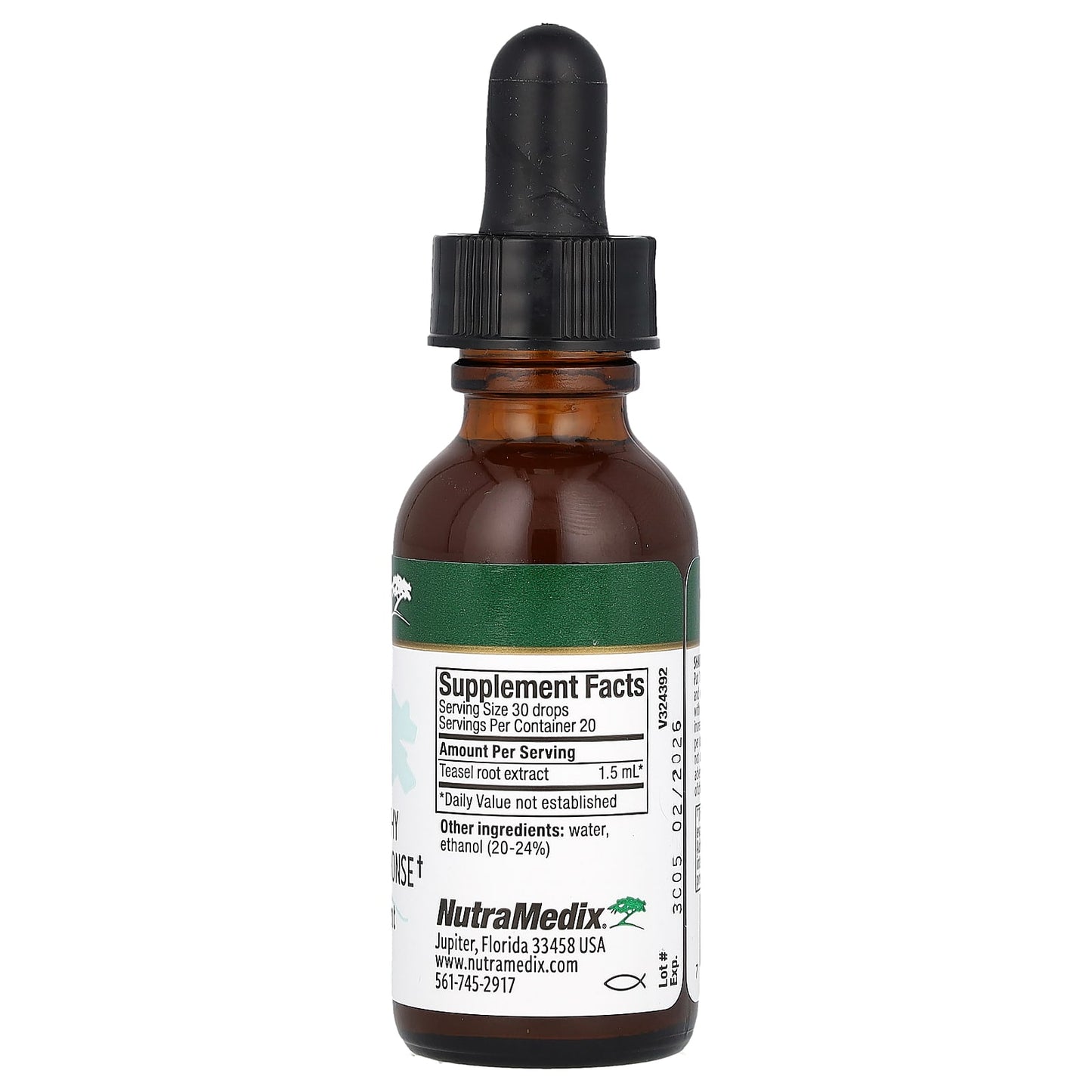 NutraMedix, Teasel, 1 fl oz (30 ml) - Image 2