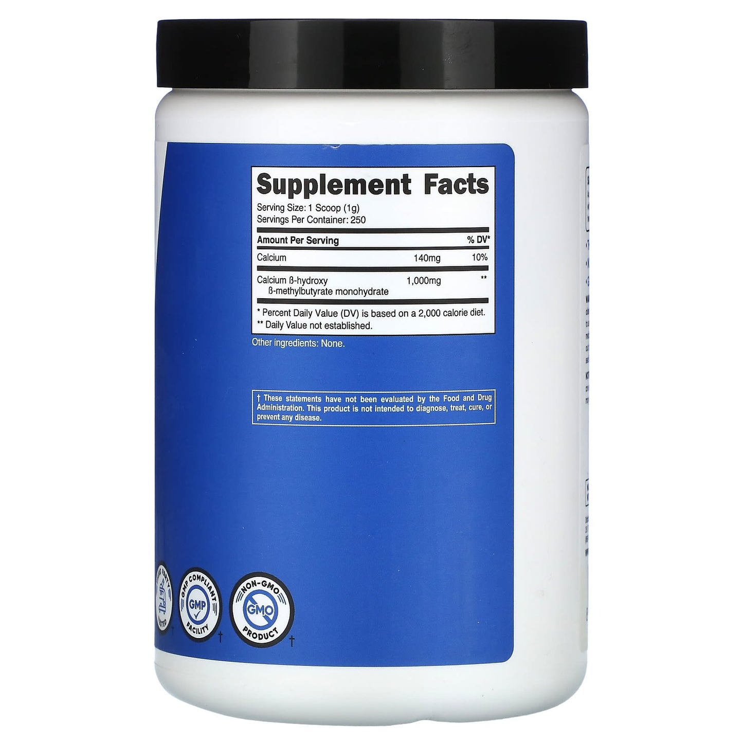 Nutricost, Performance, HMB, Unflavored, 8.9 oz (250 g) - Image 2