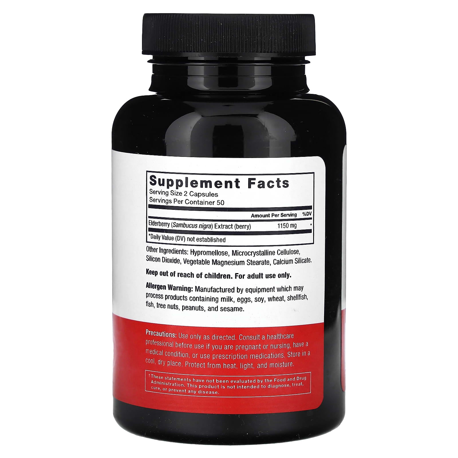 Boost Immunity with Force Factor Elderberry Capsules (100 Count) - Image 2