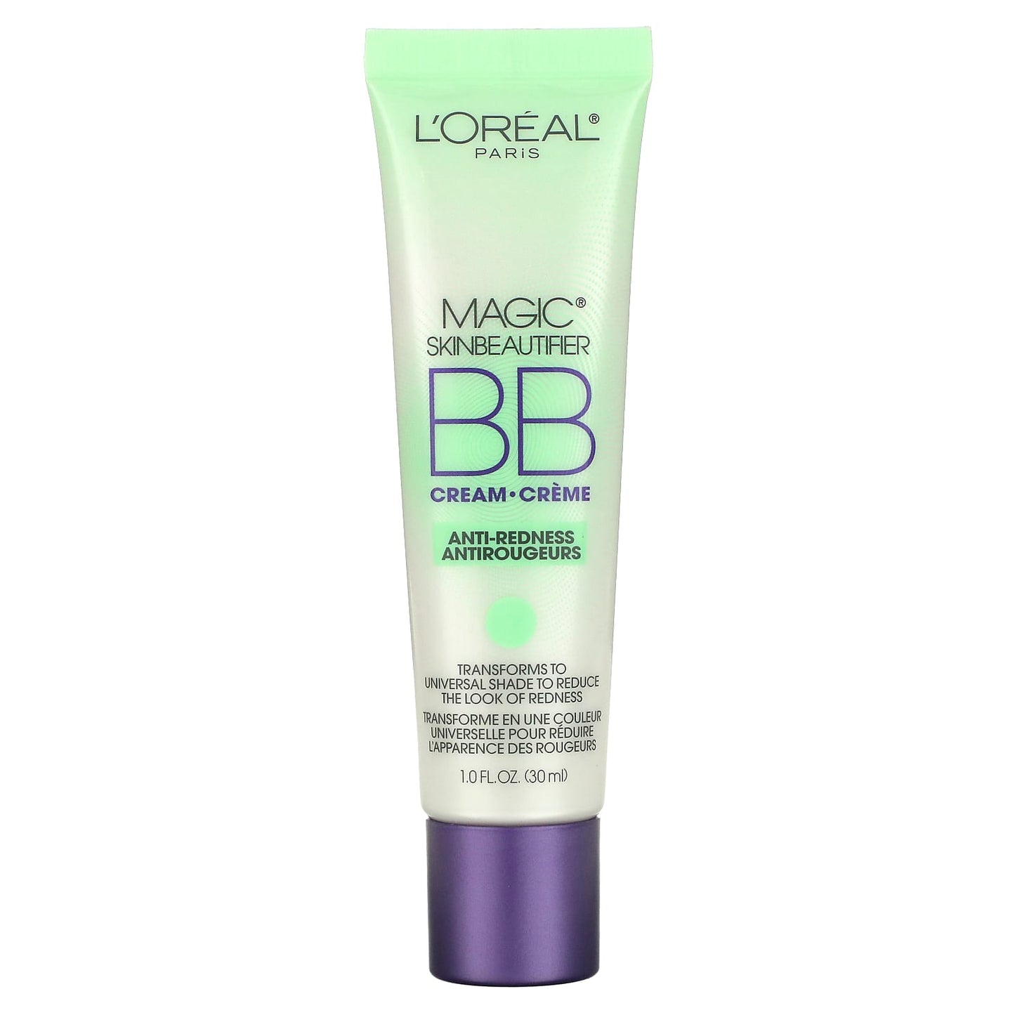 L'Oréal, Magic Skin Beautifier, BB Cream, 820 Anti-Redness, 1 fl oz (30 ml) - Image 1
