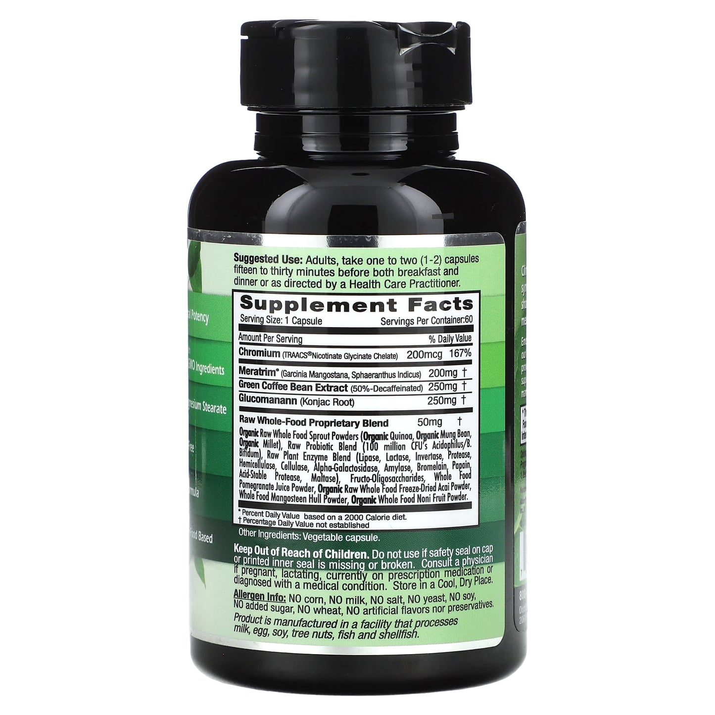 Emerald Labs Weight Loss Formula, 60 Capsules, Natural & Non-GMO - Image 2