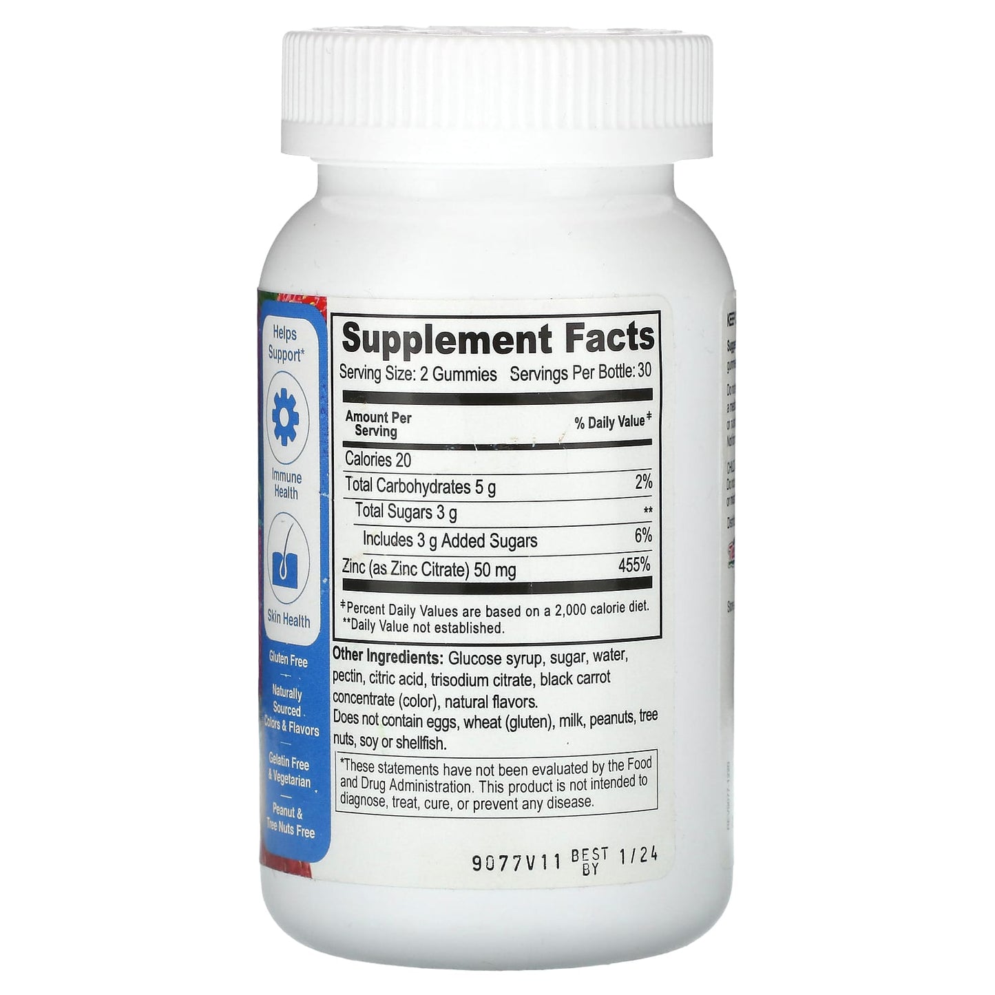 Zinc Gummies for Immunity & Skin Health by Doctor's Finest - Image 2