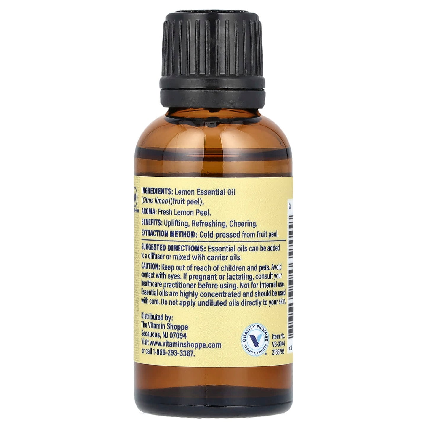 The Vitamin Shoppe, 100% Pure Essential Oil, Lemon, 1 fl oz (30 ml) - Image 2