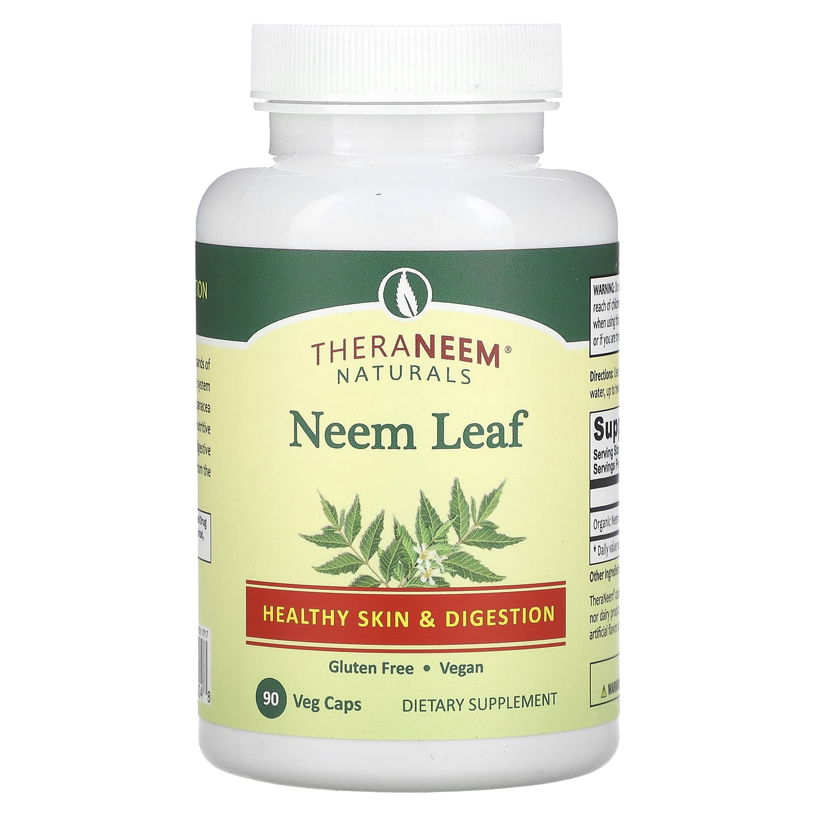 Organix South, Neem Leaf, 480 mg, 90 Veg Caps - Image 1