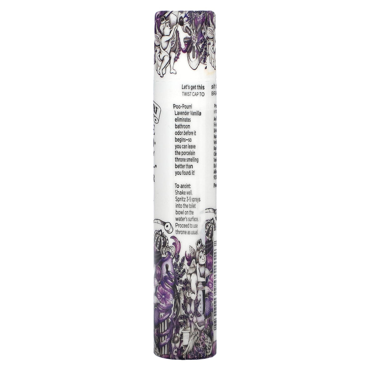 Poo-Pourri, Before-You-Go® Toilet Sprays, Lavender Vanilla, 0.34 fl oz (10 ml) - Image 2