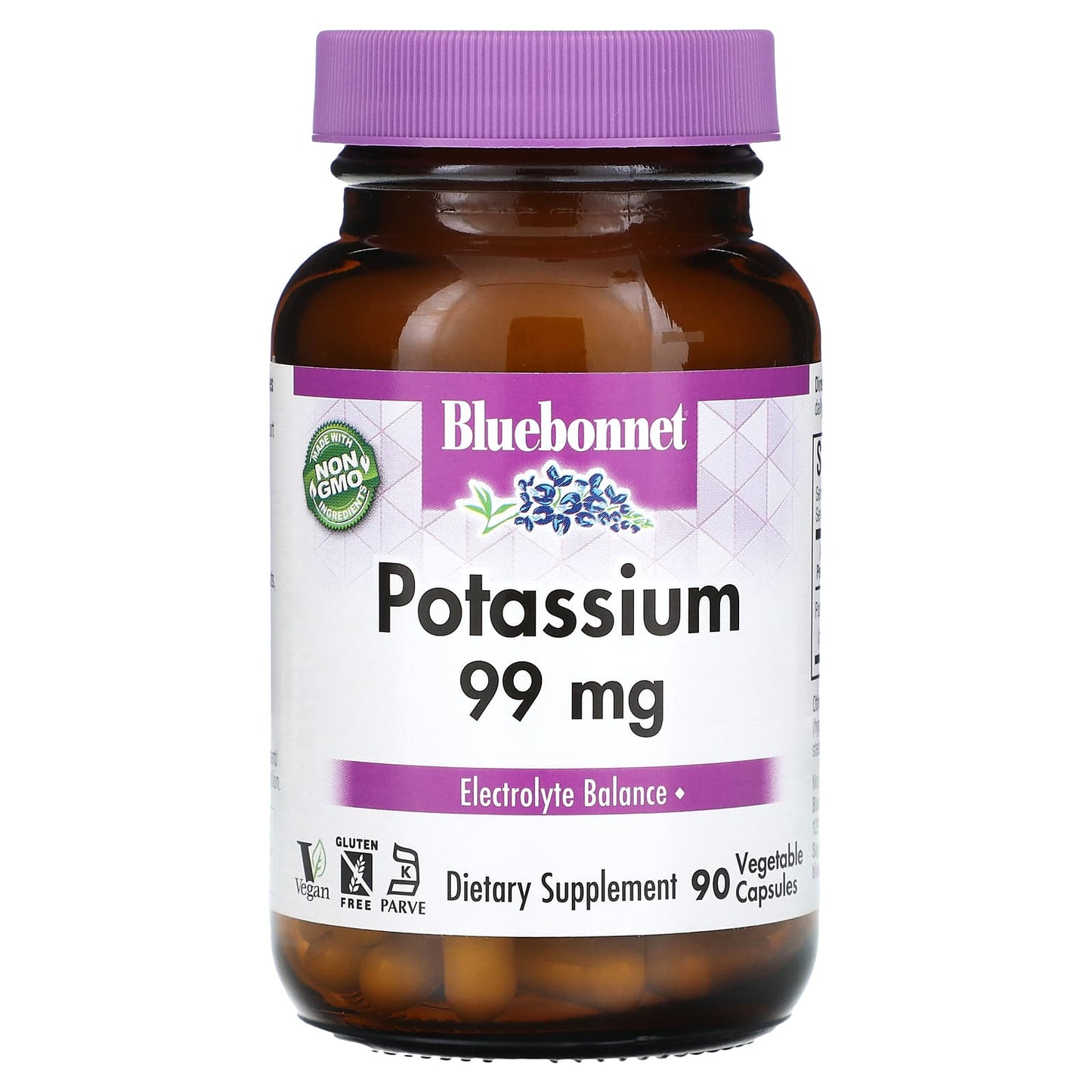 Bluebonnet Potassium 99mg Support Electrolyte Balance - Image 1
