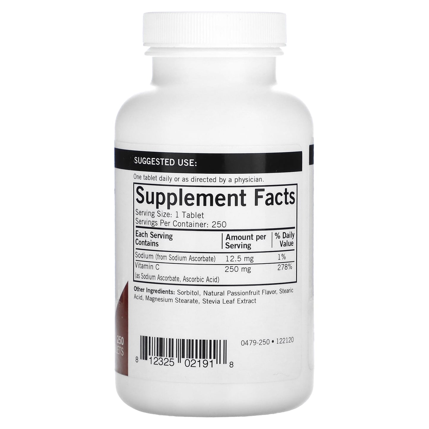 Kirkman Labs, Chewable Vitamin C, 250 mg, 250 Tablets - Image 2