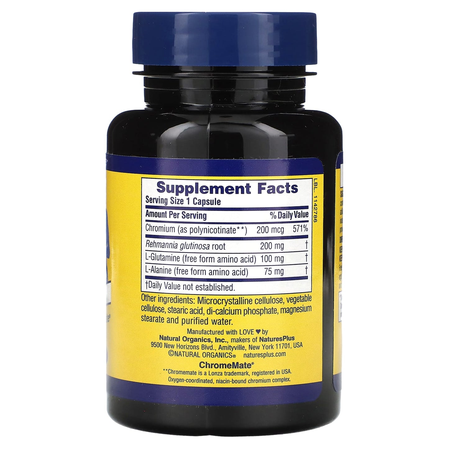 NaturesPlus, Sugar Control, Dieter's Companion, 60 Capsules - Image 2