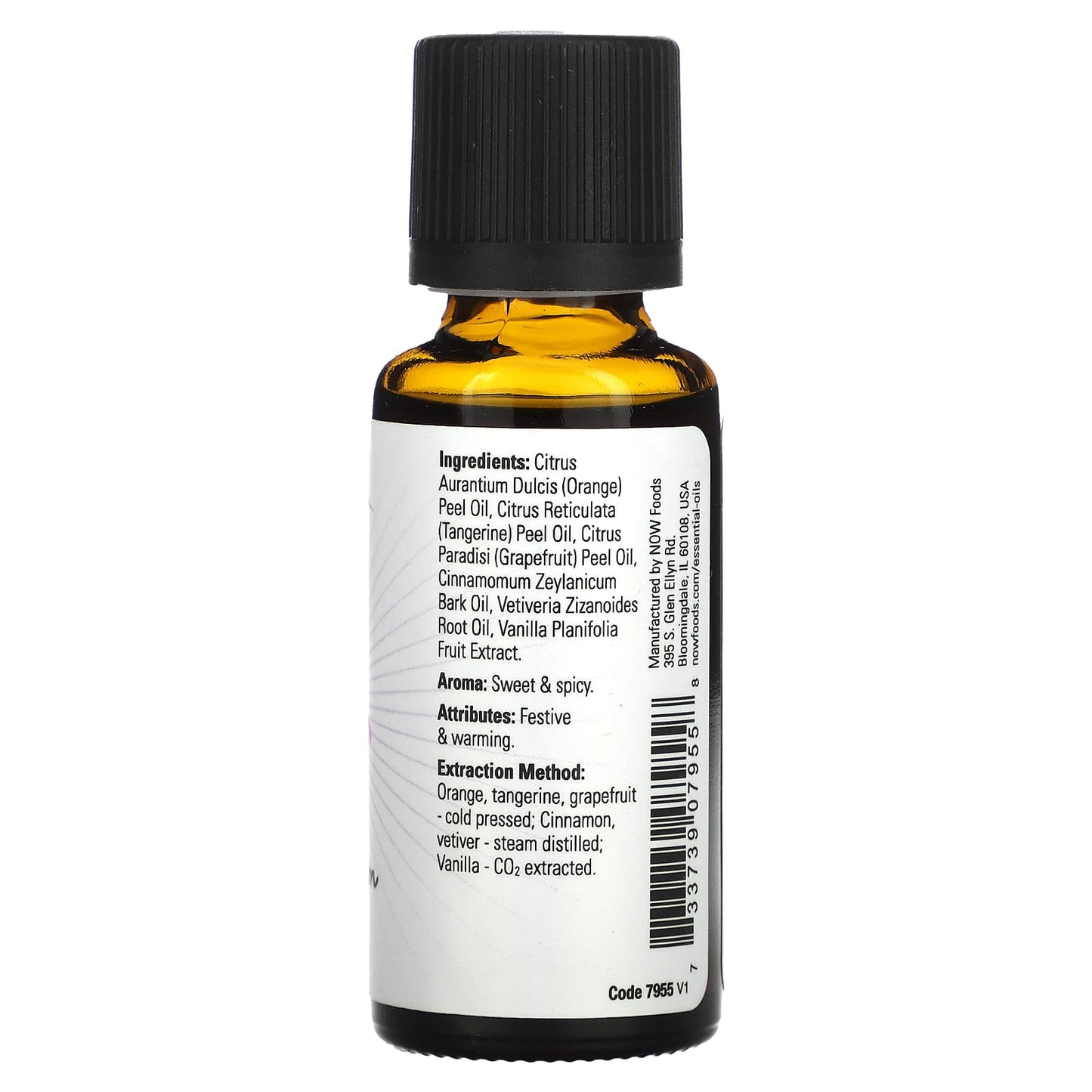 NOW Foods, Essential Oils, Sugar Plum, 1 fl oz (30 ml) - Image 2