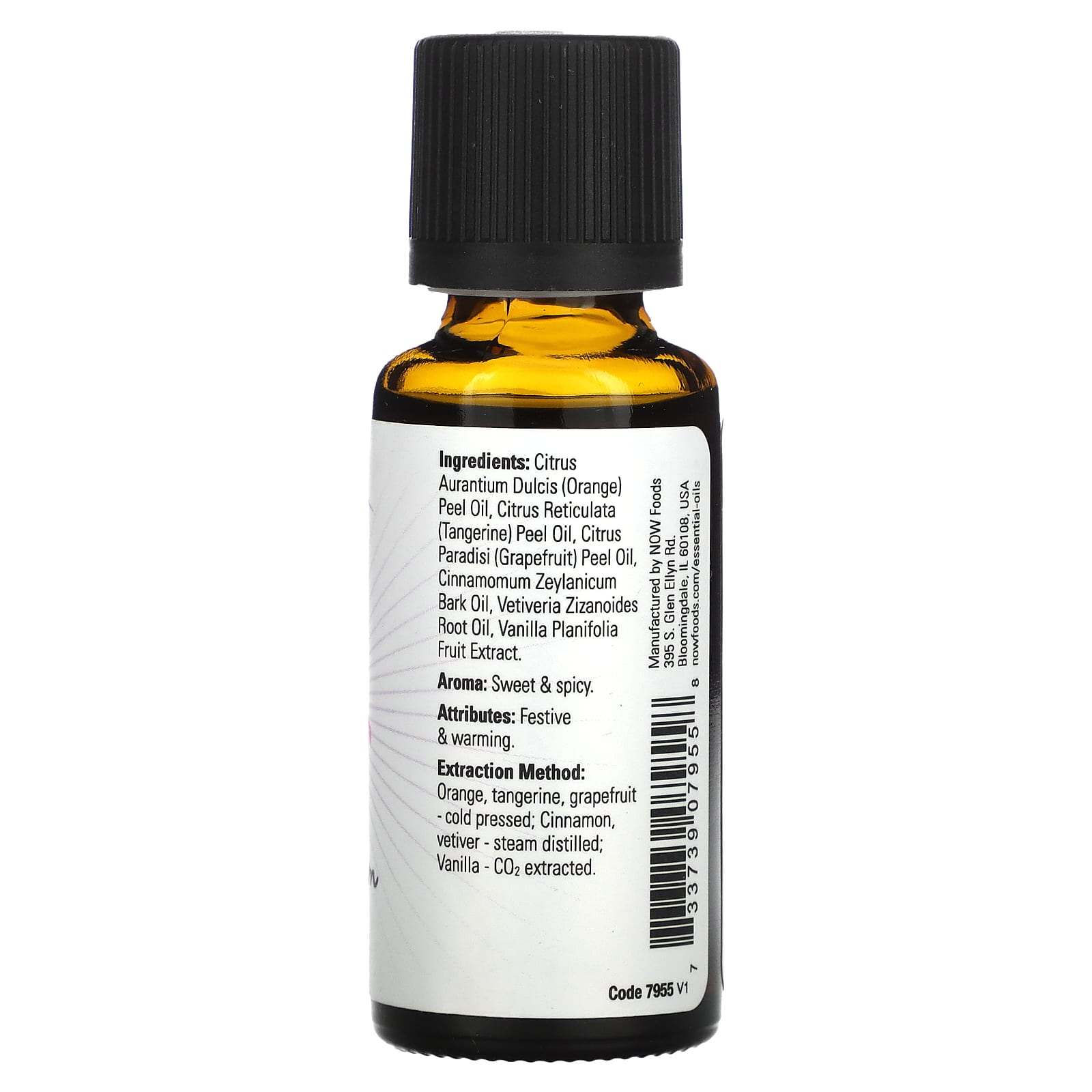 NOW Foods, Essential Oils, Sugar Plum, 1 fl oz (30 ml) - Image 2