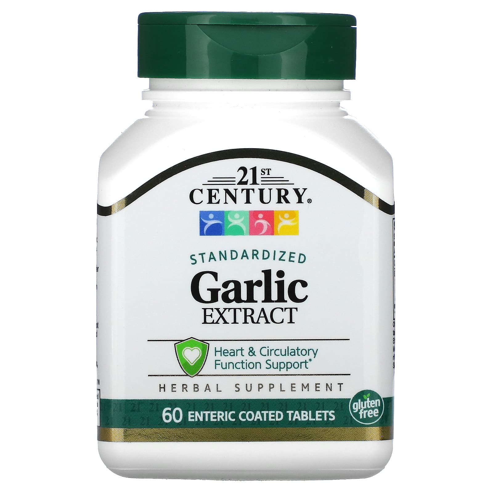21st Century Garlic Extract, Heart & Circulatory Support Supplement - Image 1