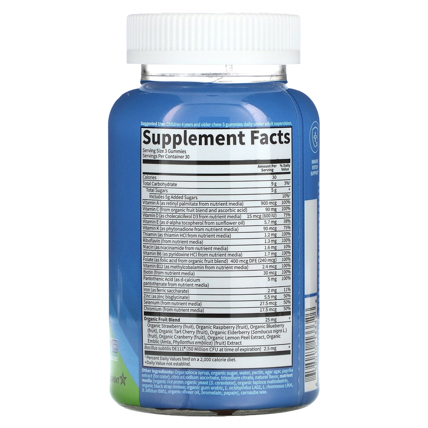 Garden of Life Vitamin Code Kids Multi Gummies with Iron - Image 2