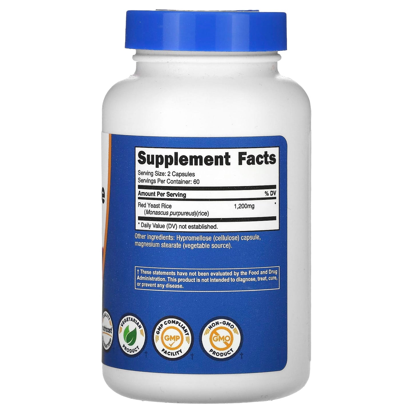 Nutricost, Red Yeast Rice, 120 Capsules (600 mg per Capsule) - Image 2