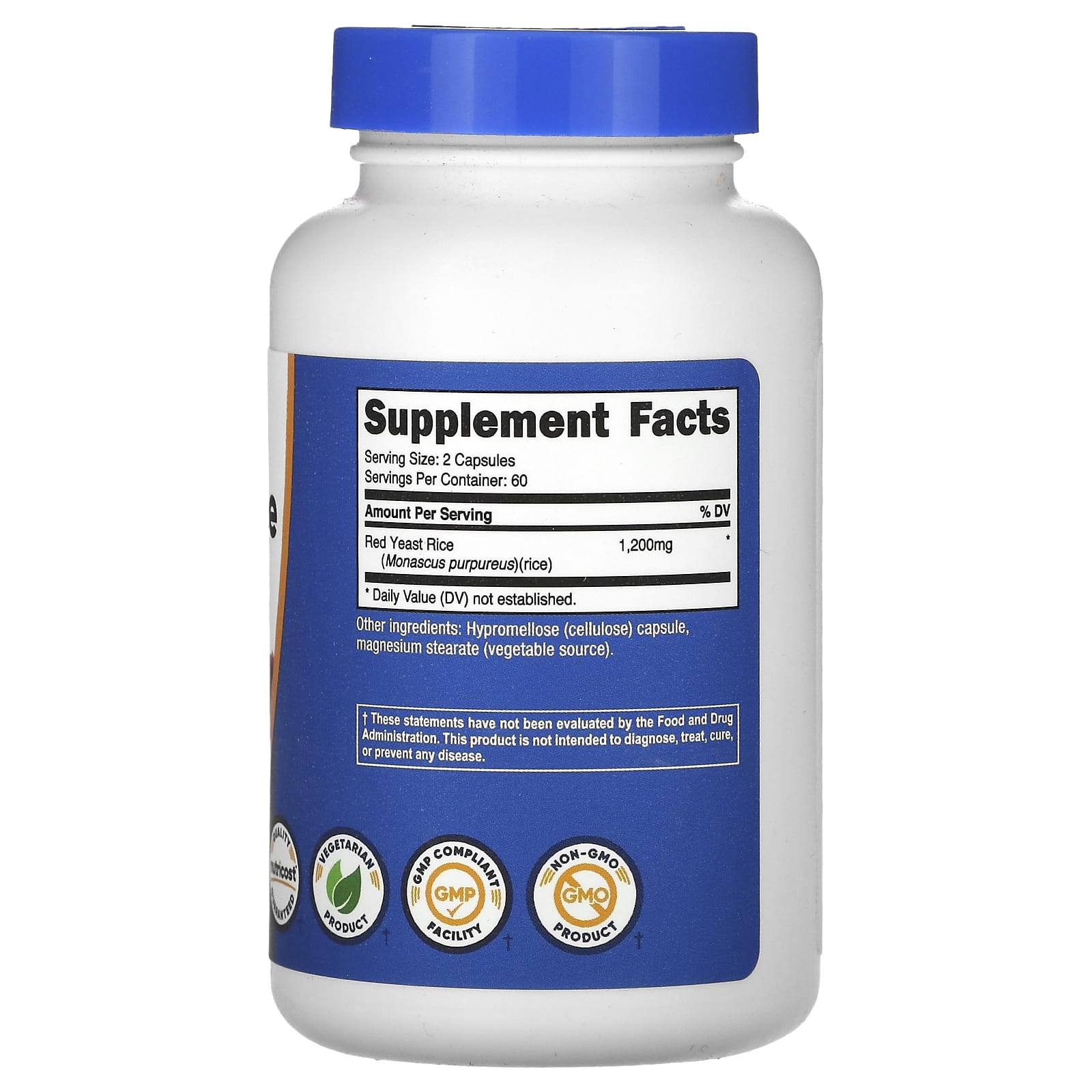 Nutricost, Red Yeast Rice, 120 Capsules (600 mg per Capsule) - Image 2