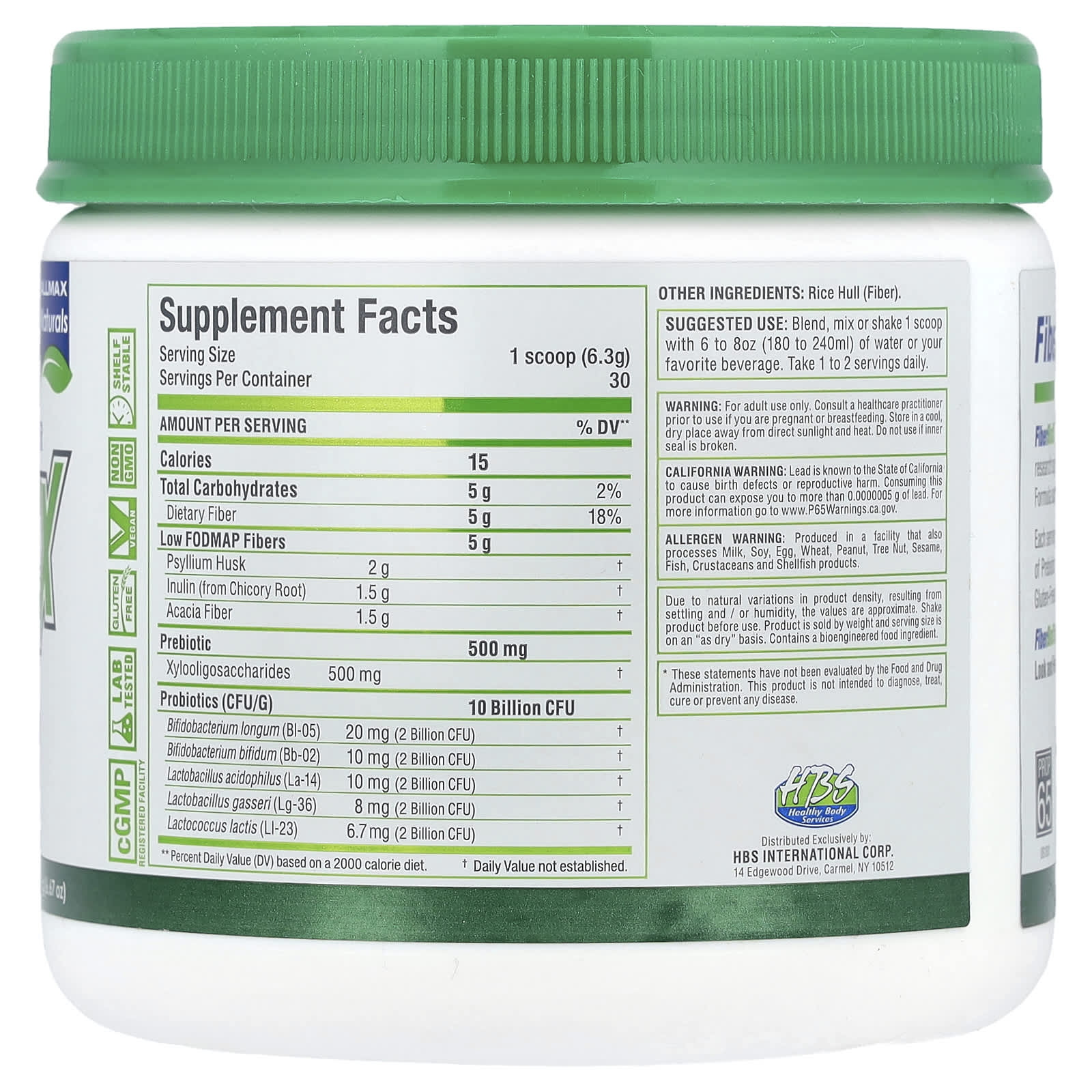 ALLMAX FiberBiotiX - Healthy Gut Support & Digestion Aid - Image 2