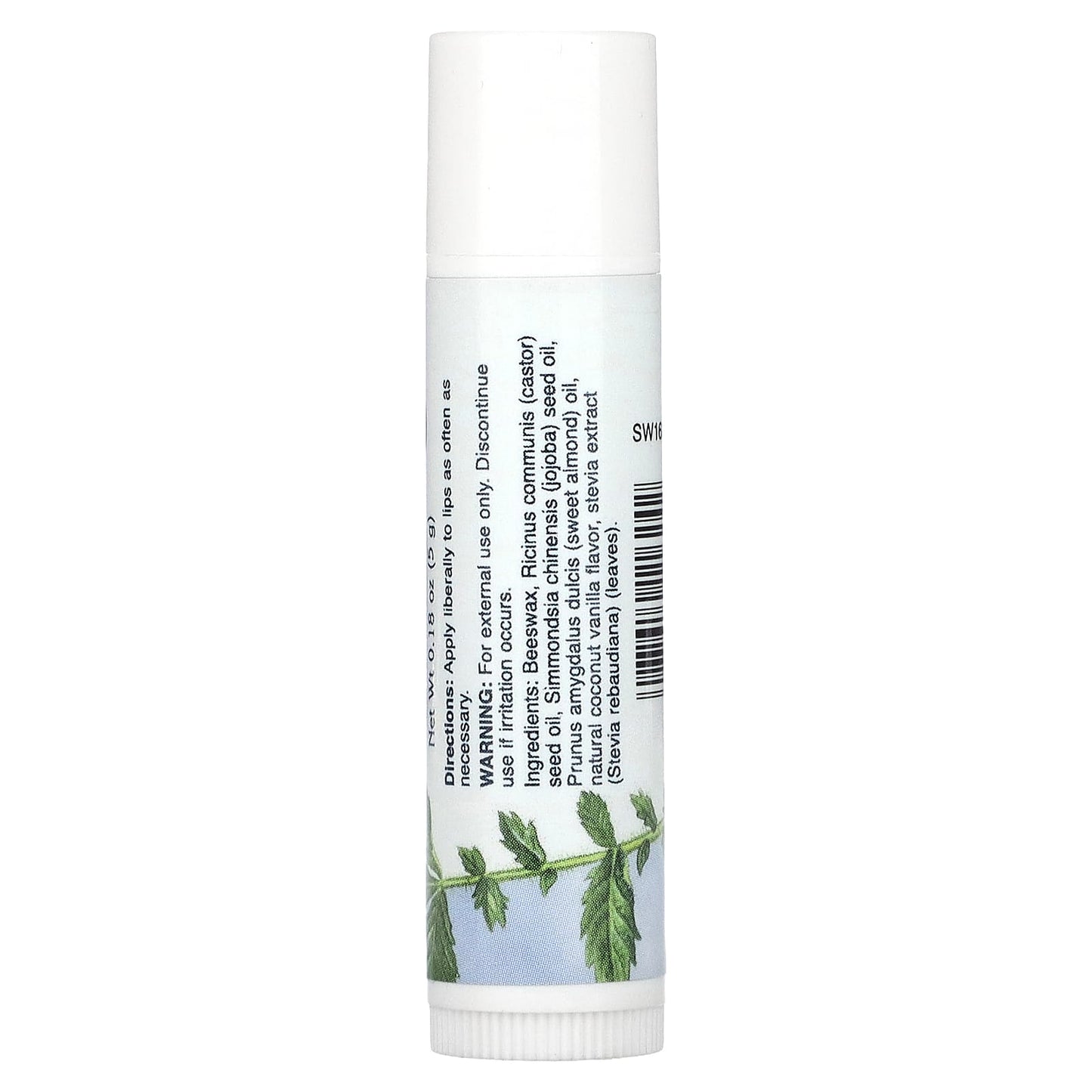 Swanson, Lip Balm, Vanilla and Coconut, 0.18 oz (5 g) - Image 2