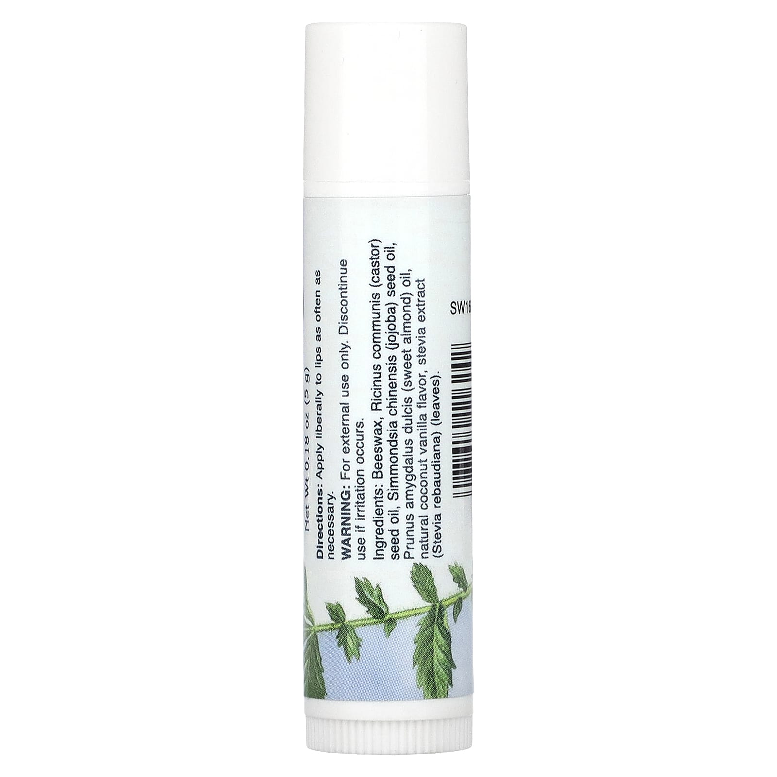 Swanson, Lip Balm, Vanilla and Coconut, 0.18 oz (5 g) - Image 2