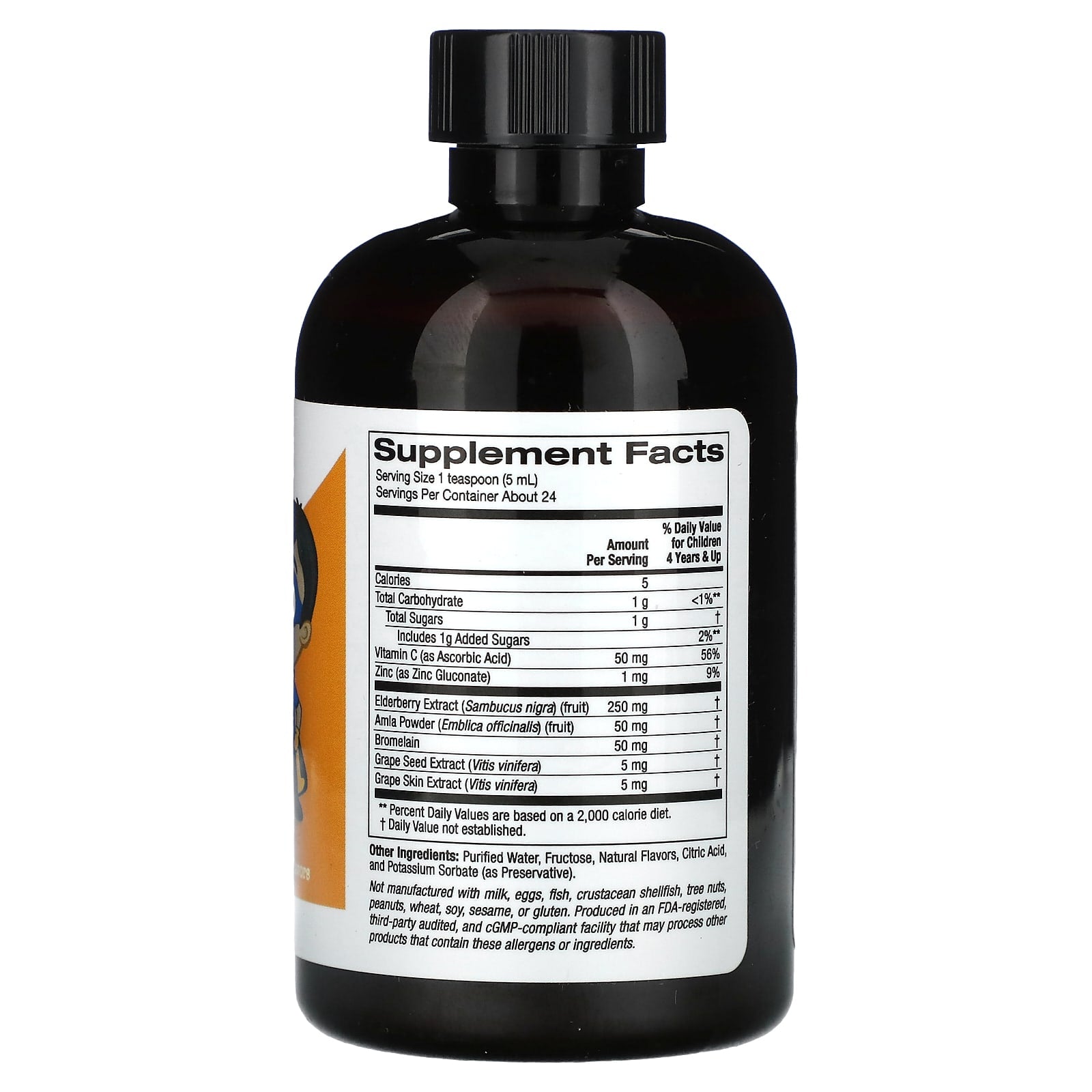 California Gold Nutrition Liquid Allergy Relief for Kids - Image 2