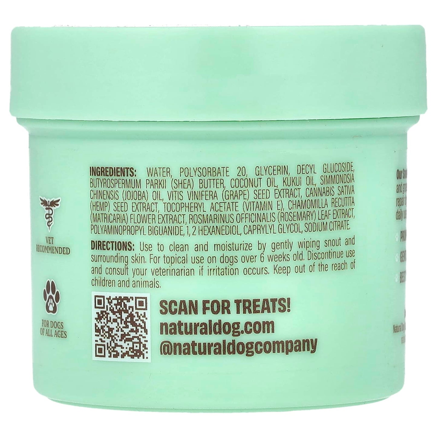 Natural Dog Company, Snout Wipes, 50 Count - Image 2