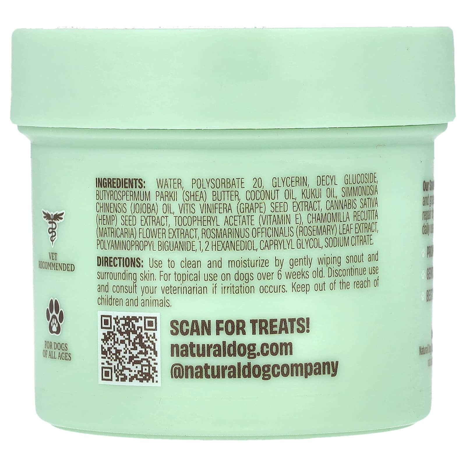 Natural Dog Company, Snout Wipes, 50 Count - Image 2