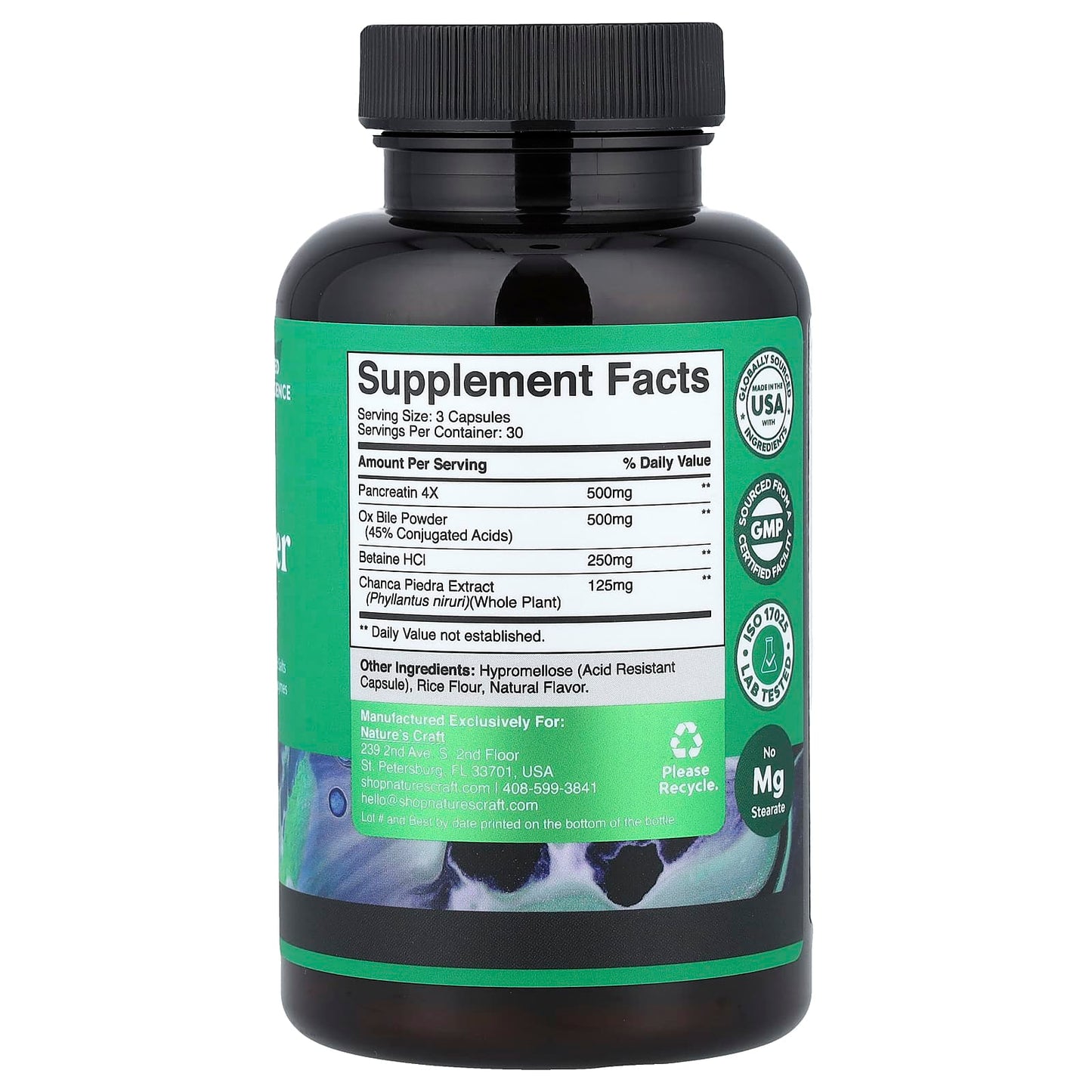 Nature's Craft, Gallbladder Support, 90 Capsules - Image 2
