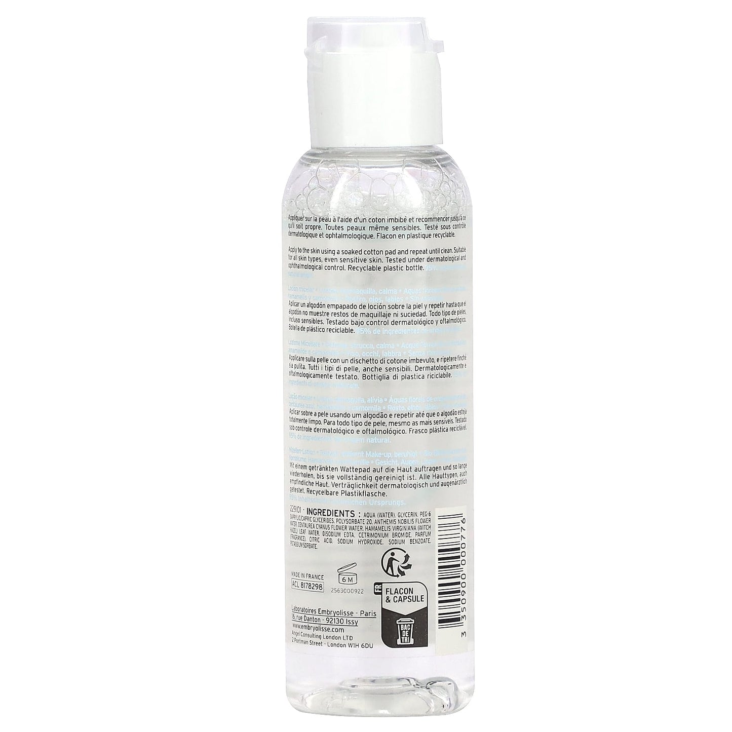 Gentle Micellar Lotion for Sensitive Skin, 100 ml - Image 2