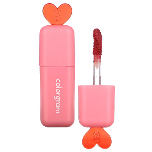 Colorgram Juicy Blur Tint Cushiony Peach, 0.11 oz (3.4 g) - Image 1