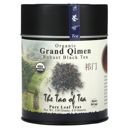 The Tao of Tea, Organic Robust Black Tea, Grand Qimen , 4 oz (114 g) - Image 1