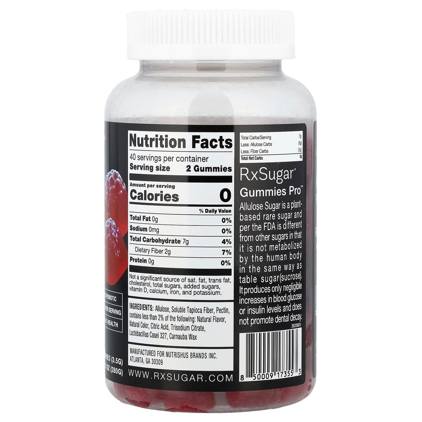 RxSugar, Gummies Pro™, 80 Gummies - Image 2