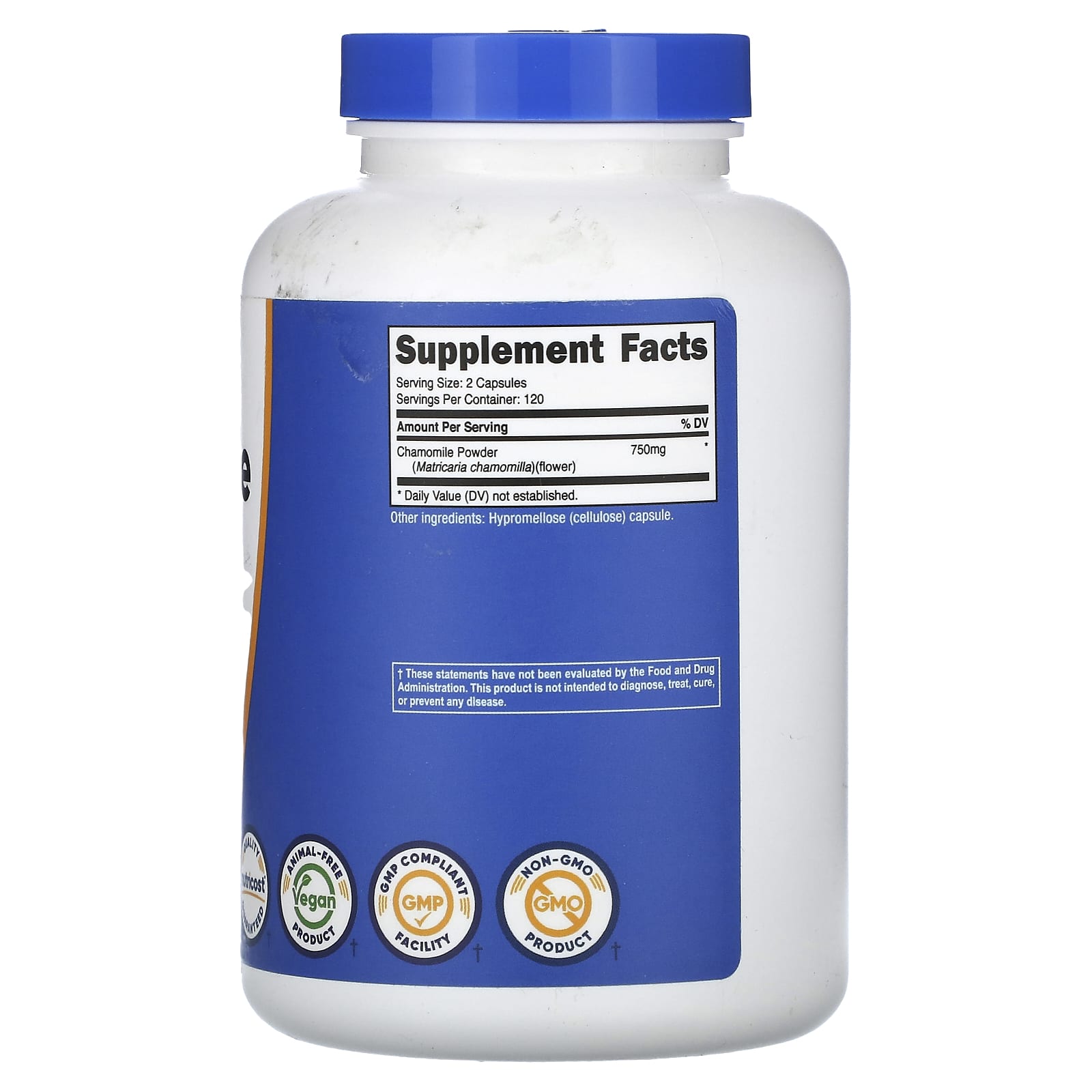 Nutricost, Chamomile, 240 Capsules (375 mg per Capsule) - Image 2