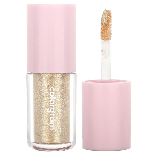Colorgram Liquid Glitter Eyeshadow in 10 Final Pearl - Long Lasting, Shimmering Finish - Image 1