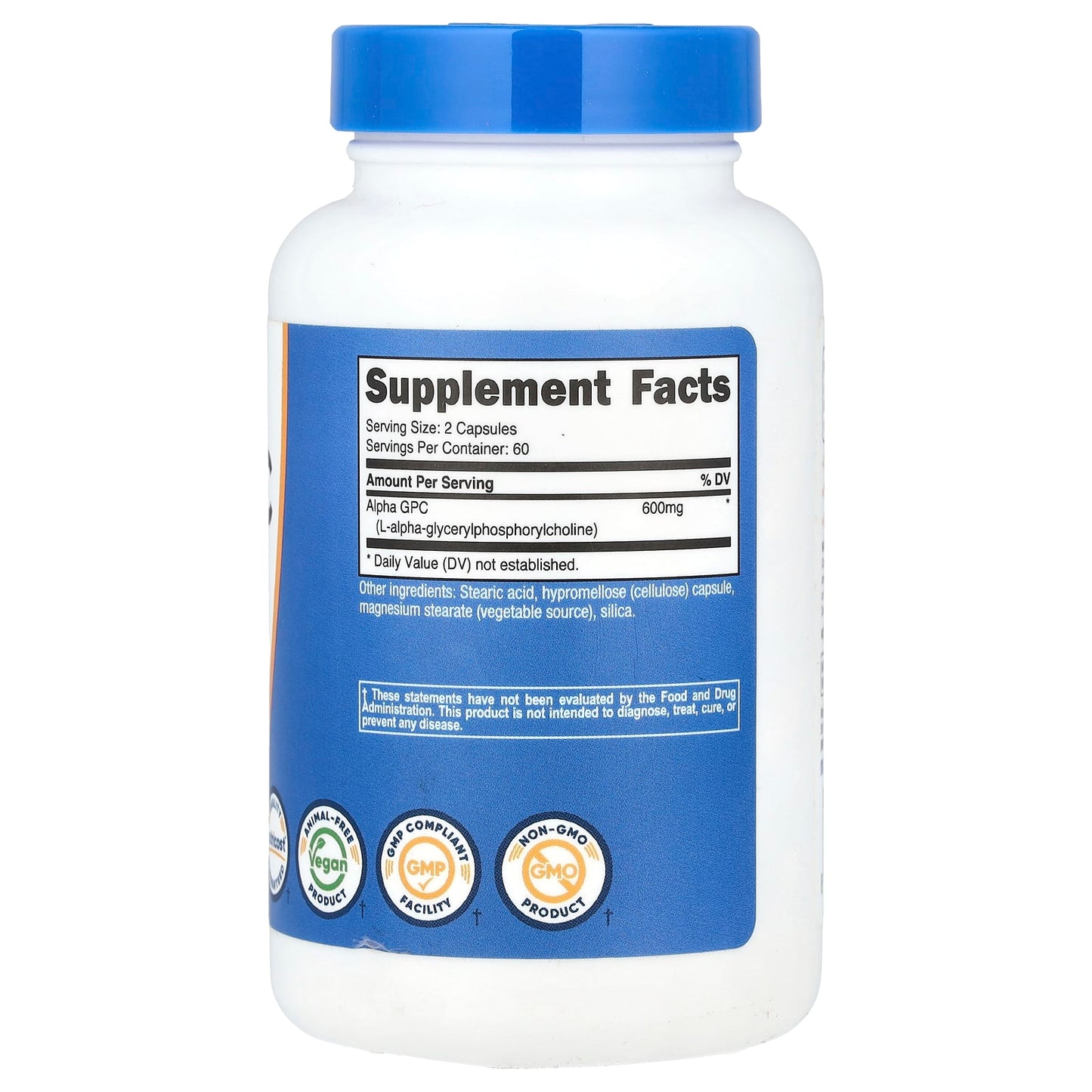 Nutricost, Alpha GPC, 120 Capsules (300 mg er Capsule) - Image 2
