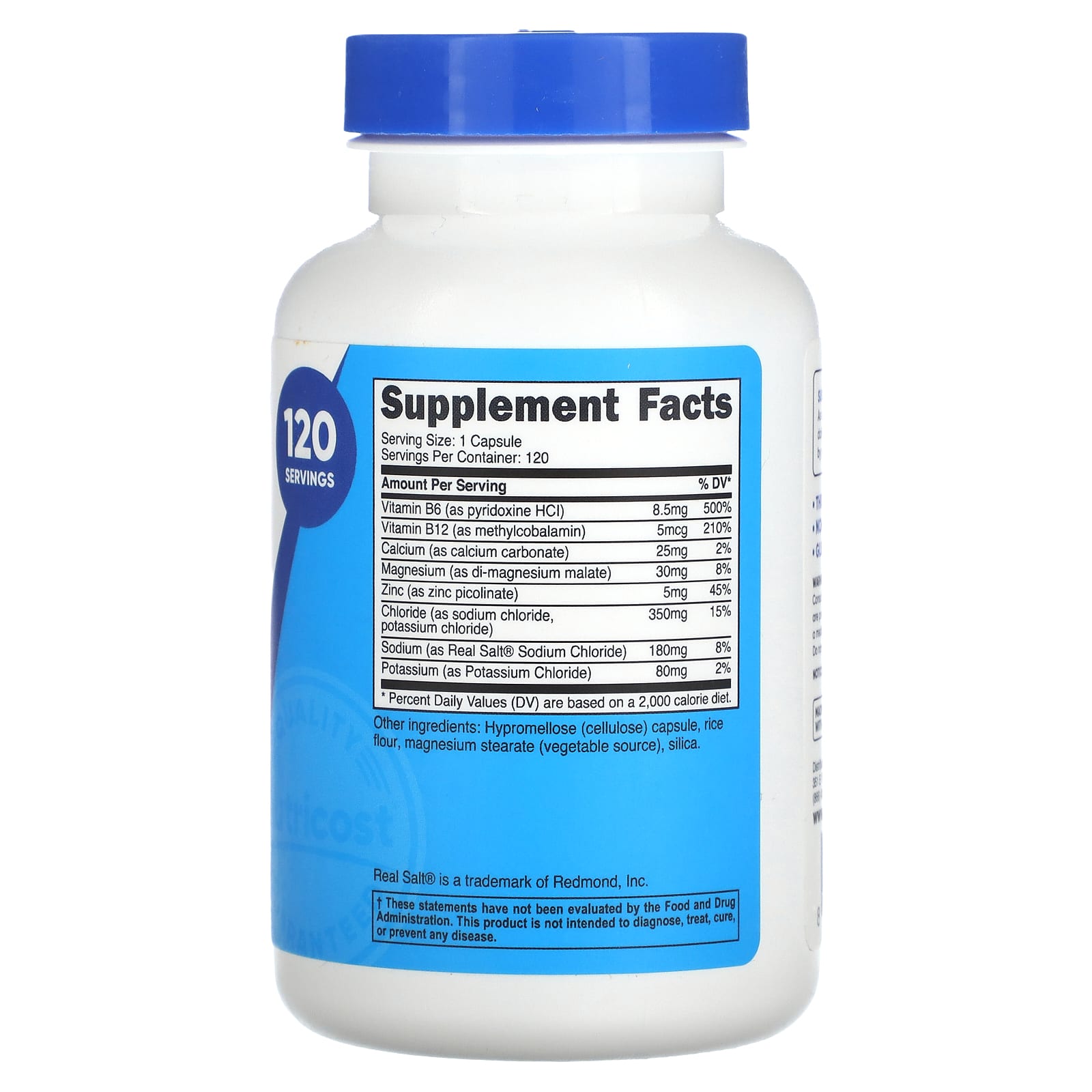 Nutricost, Electrolyte Complex, 120 Capsules - Image 2