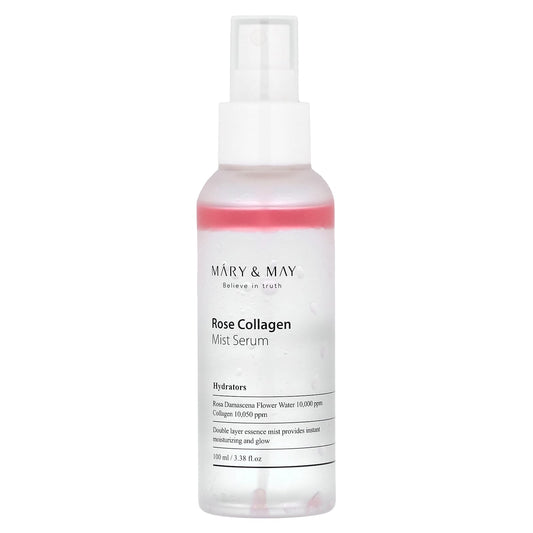 Mary & May, Rose Collagen Mist Serum, 3.38 fl oz (100 ml) - Image 1