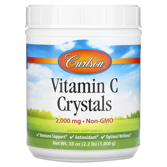 Carlson Vitamin C Crystals for Immune Support | 2.2 lb (1,000 g) - Image 1
