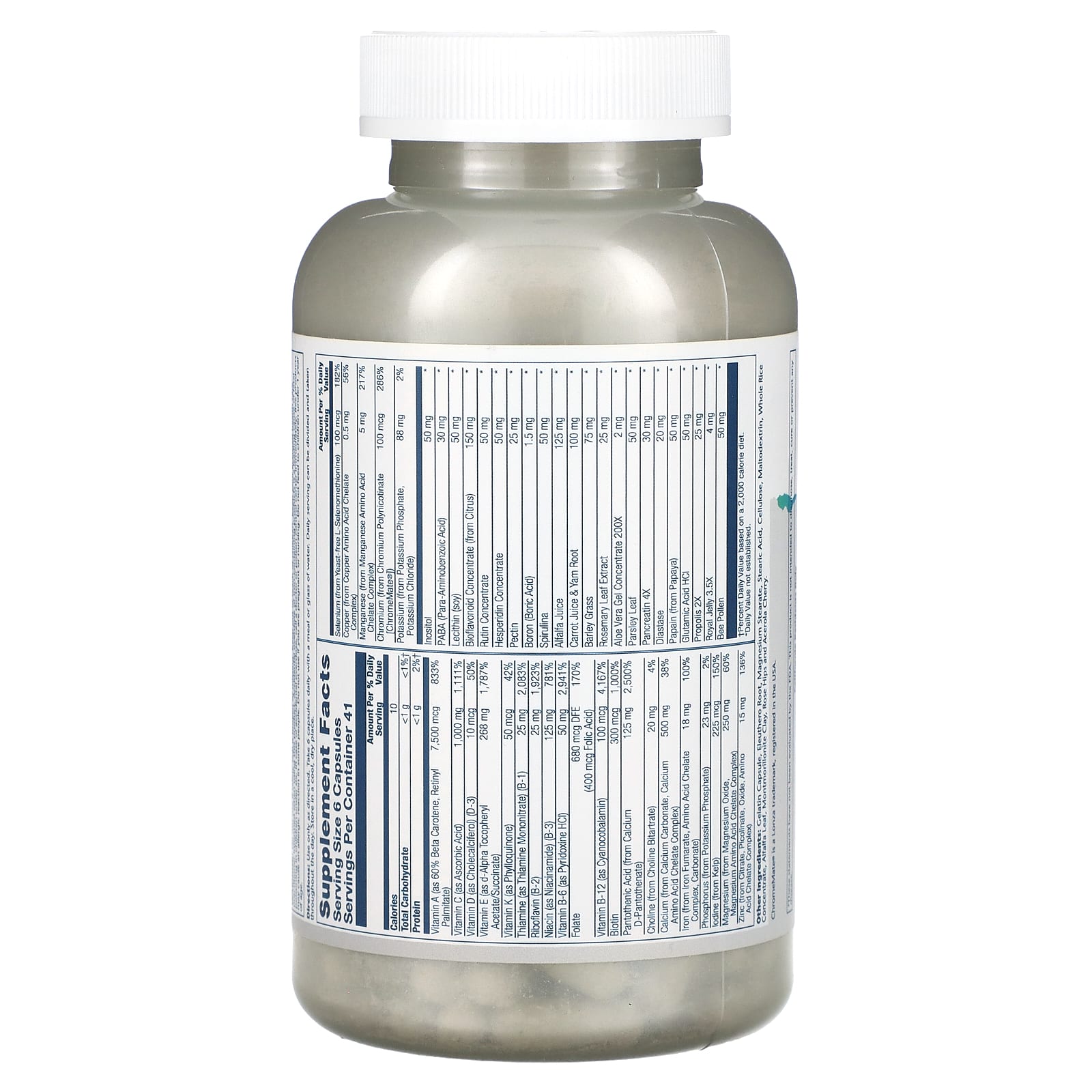 Solaray, Spectro Multivitamin, 250 Capsules - Image 2