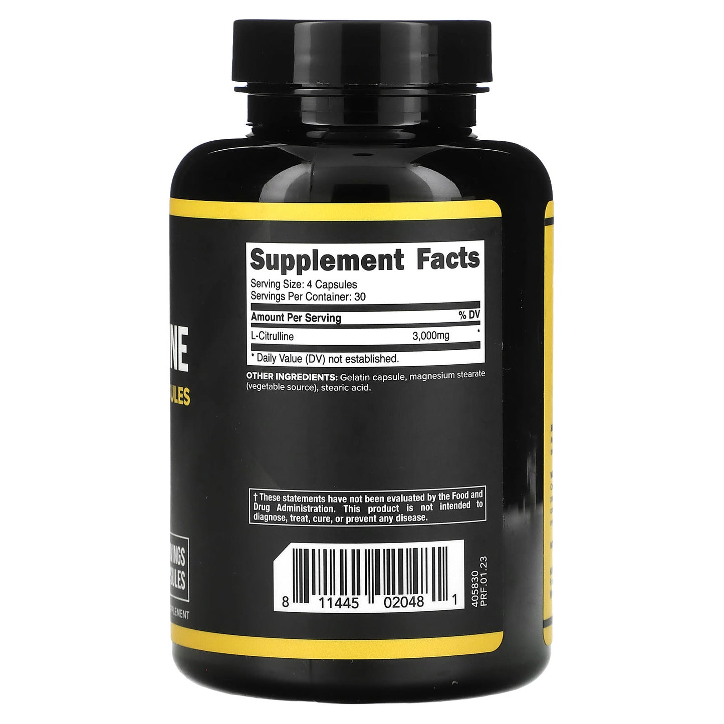 Primaforce, L-Citrulline, 120 Capsules (750 mg per Capsule) - Image 2