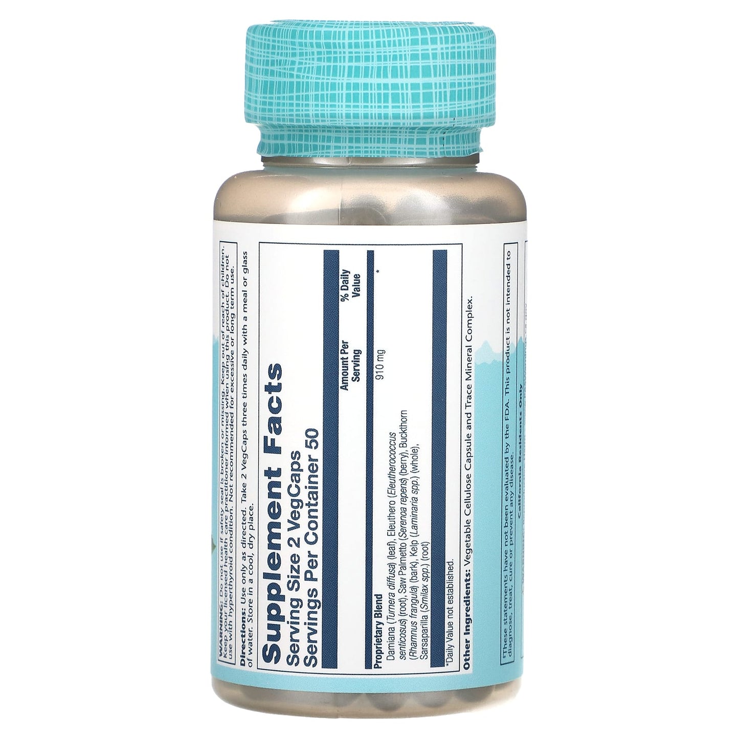 Solaray, Hormone Blend SP-1, 100 VegCaps - Image 2