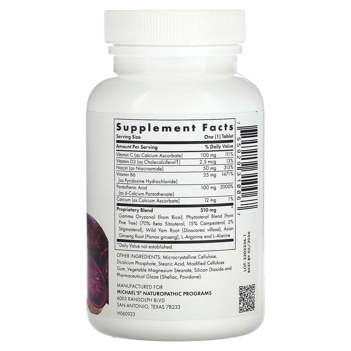 Michael's Health, Testosterone Factors, 90 Vegetarian Tablets - Image 2