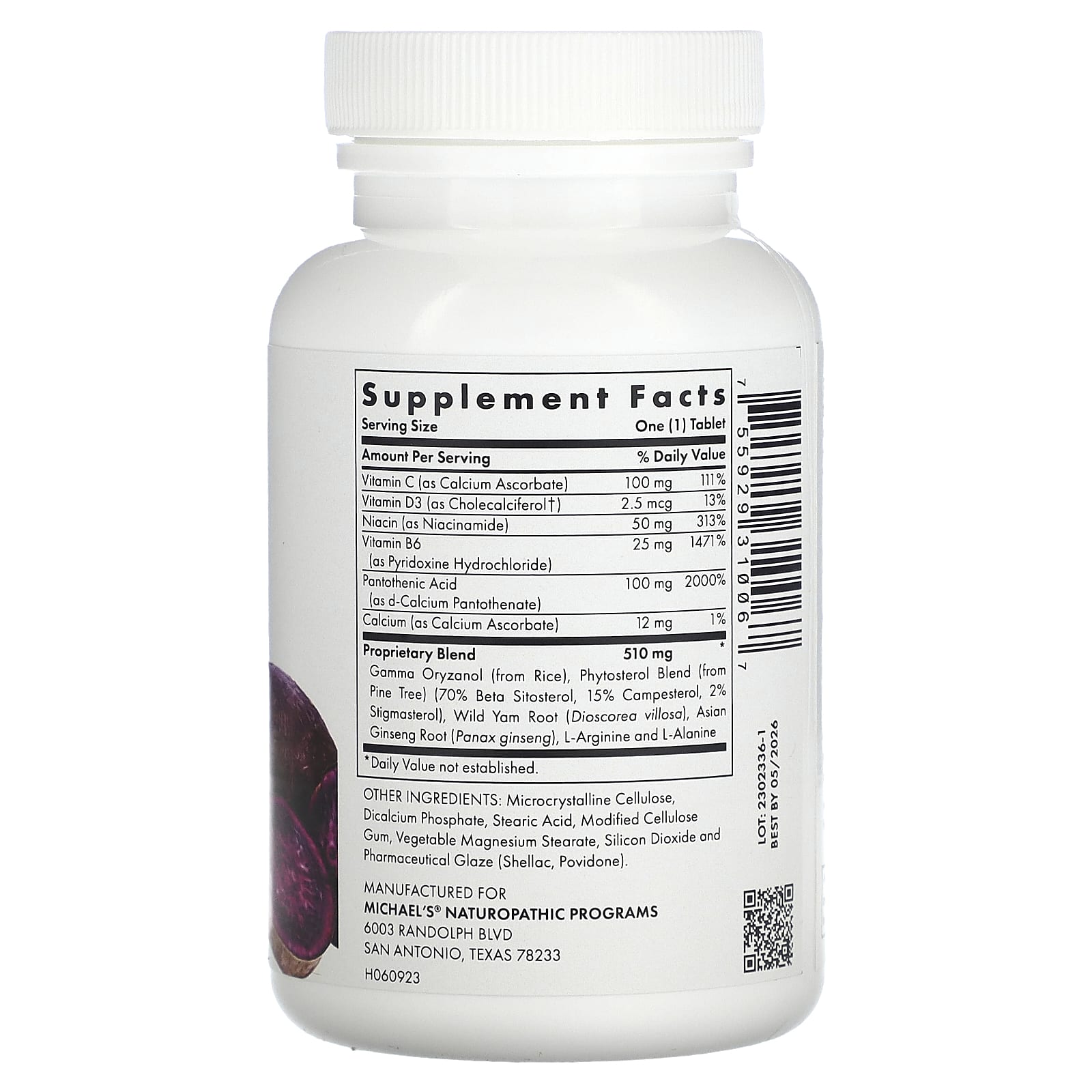 Michael's Health, Testosterone Factors, 90 Vegetarian Tablets - Image 2