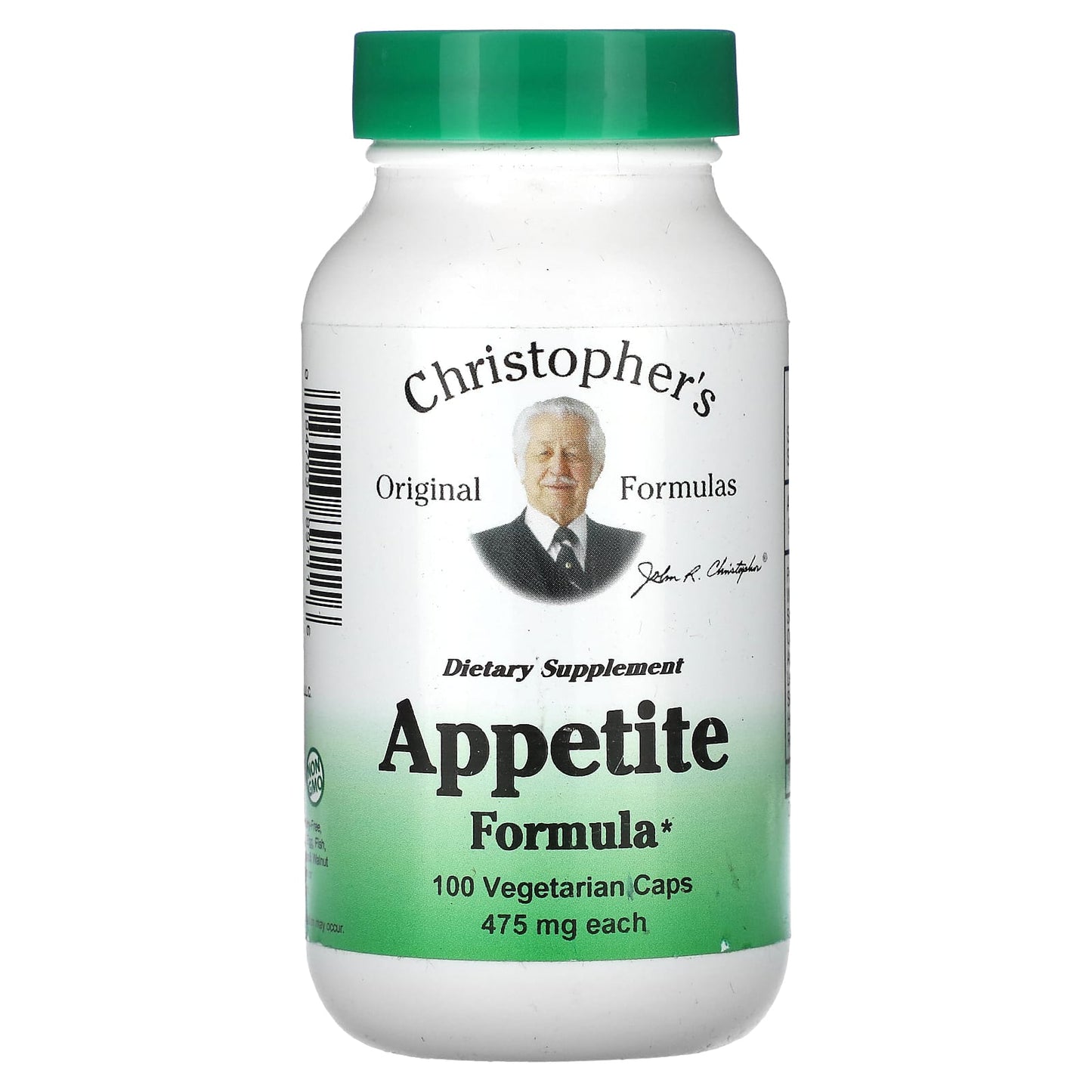 Dr. Christopher's Appetite Formula - 100% Vegetarian Capsules - Image 1