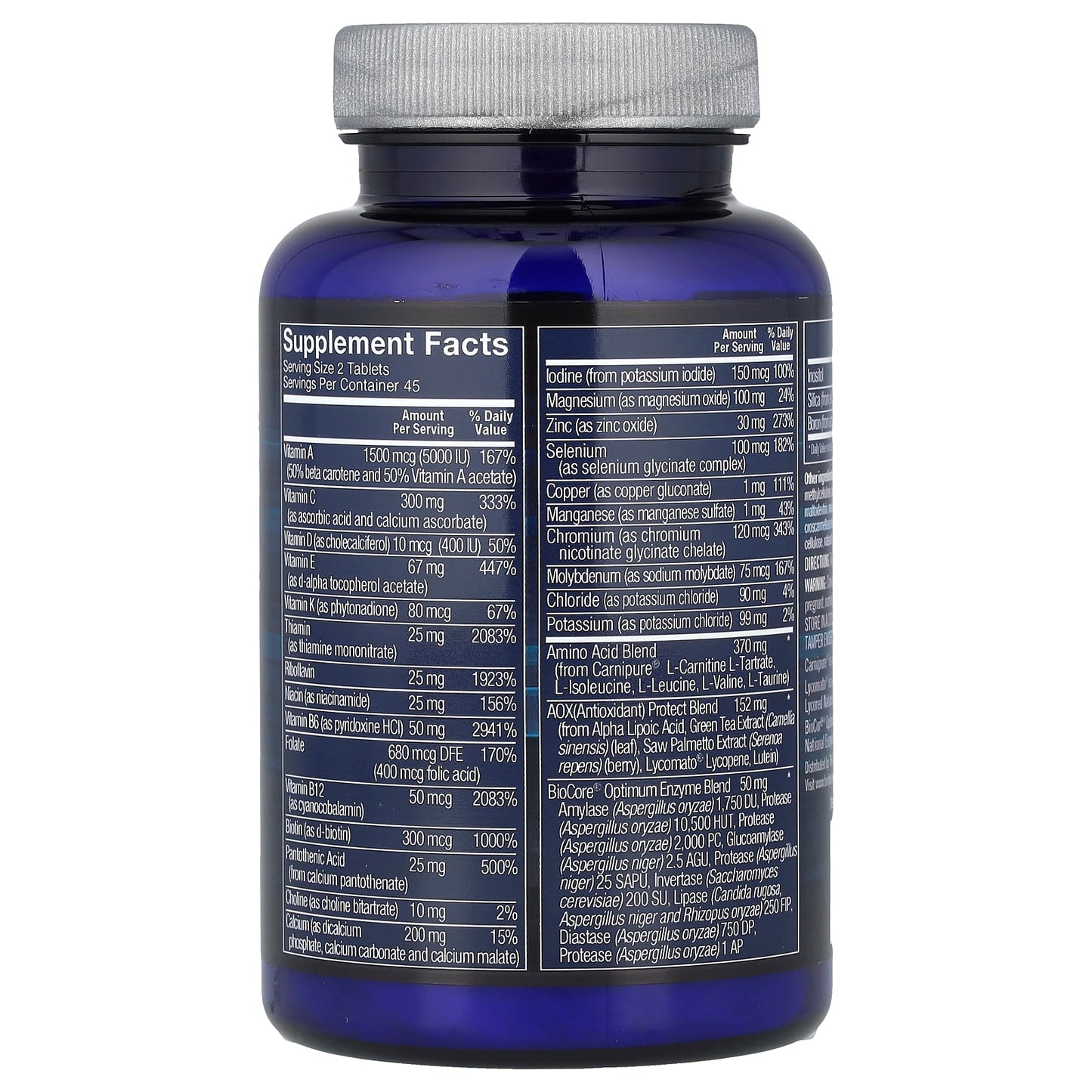 BodyTech Ultimate Man Elite Multivitamin for Athletes - 90 Tablets - Image 2