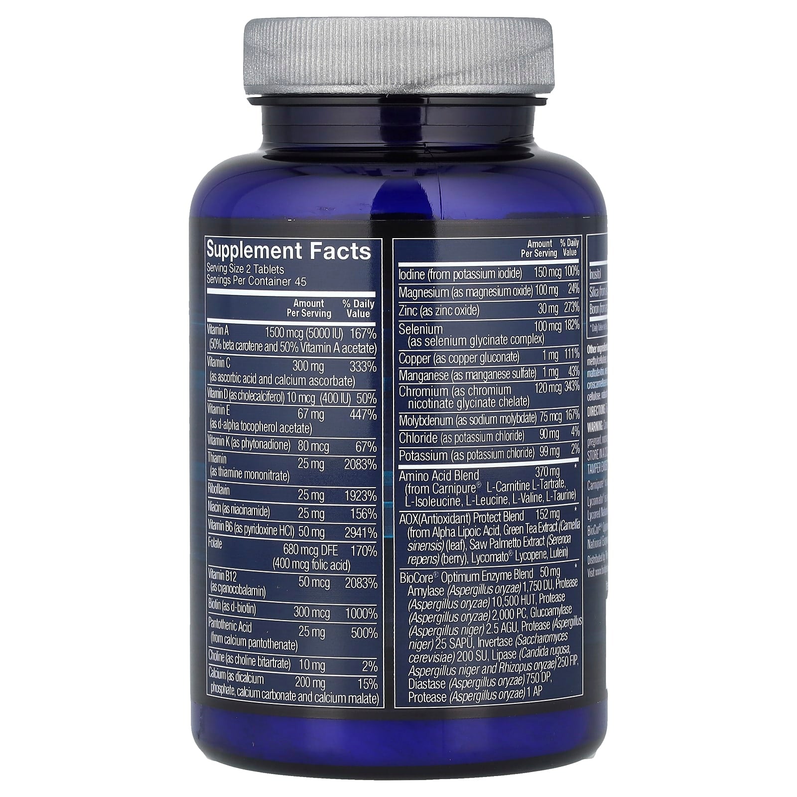 BodyTech Ultimate Man Elite Multivitamin for Athletes - 90 Tablets - Image 2