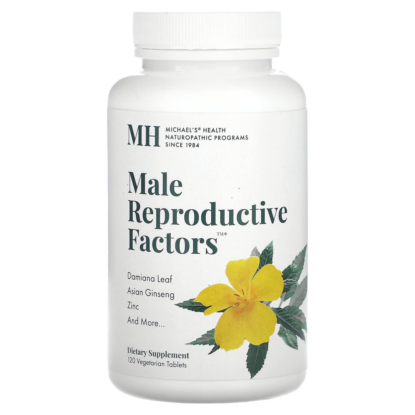 Michael's Health, Male Reproductive Factors, 120 Vegetarian Tablets - Image 1