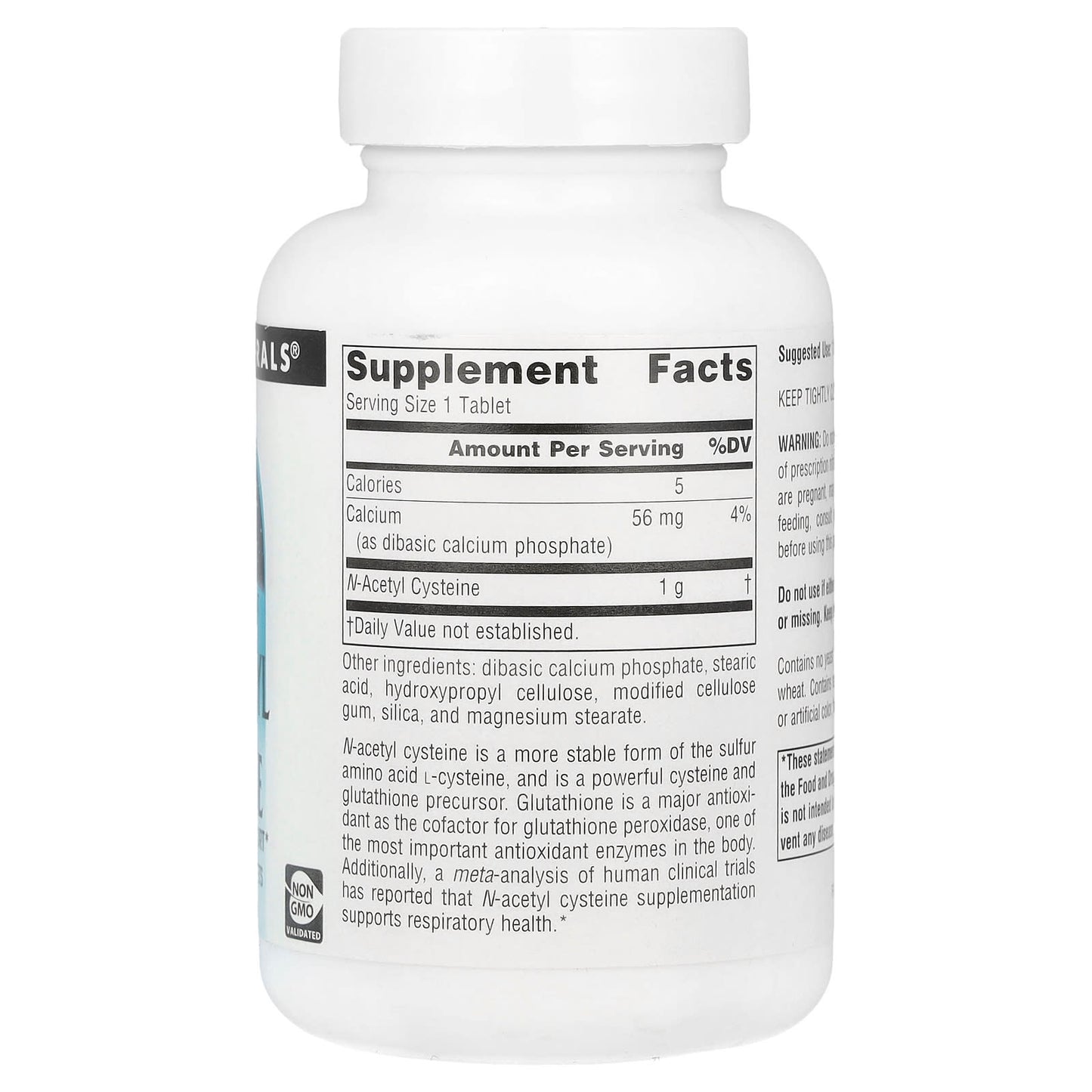 Source Naturals, N-Acetyl Cysteine, 60 Tablets