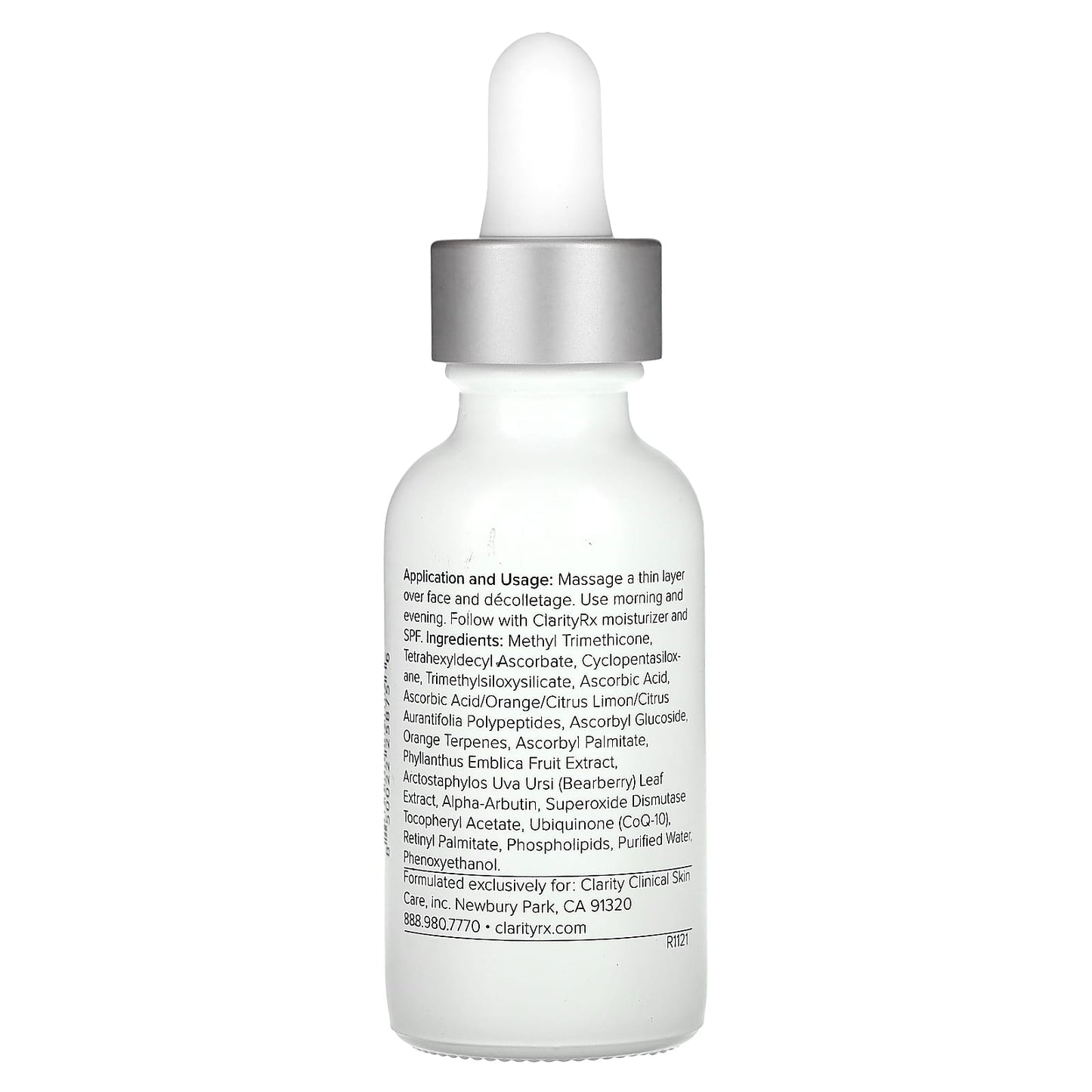 ClarityRx Vitamin C Serum for Brighter, Smoother Skin - 1 fl oz - Image 2