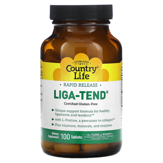 Country Life Liga-Tend, 100 Tablets for Healthy Ligaments - Image 1