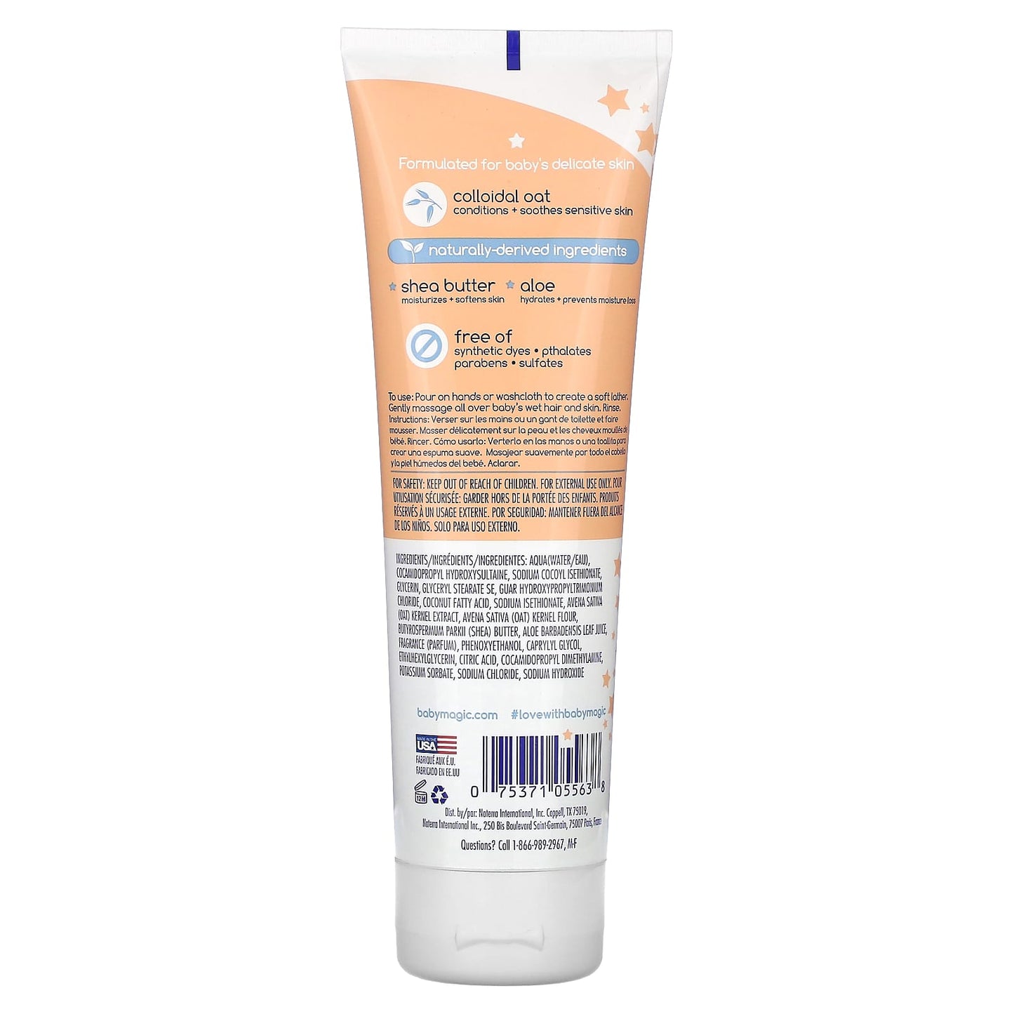 Baby Magic Delicate Wash for Sensitive Skin, 8.6 fl oz (254 ml) - Image 2