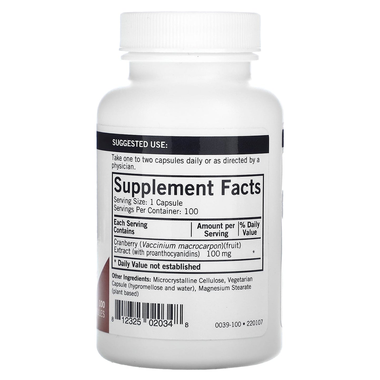 Kirkman Labs, Cranberry Super Antioxidant, 100 Capsules (100 mg per Capsule) - Image 2