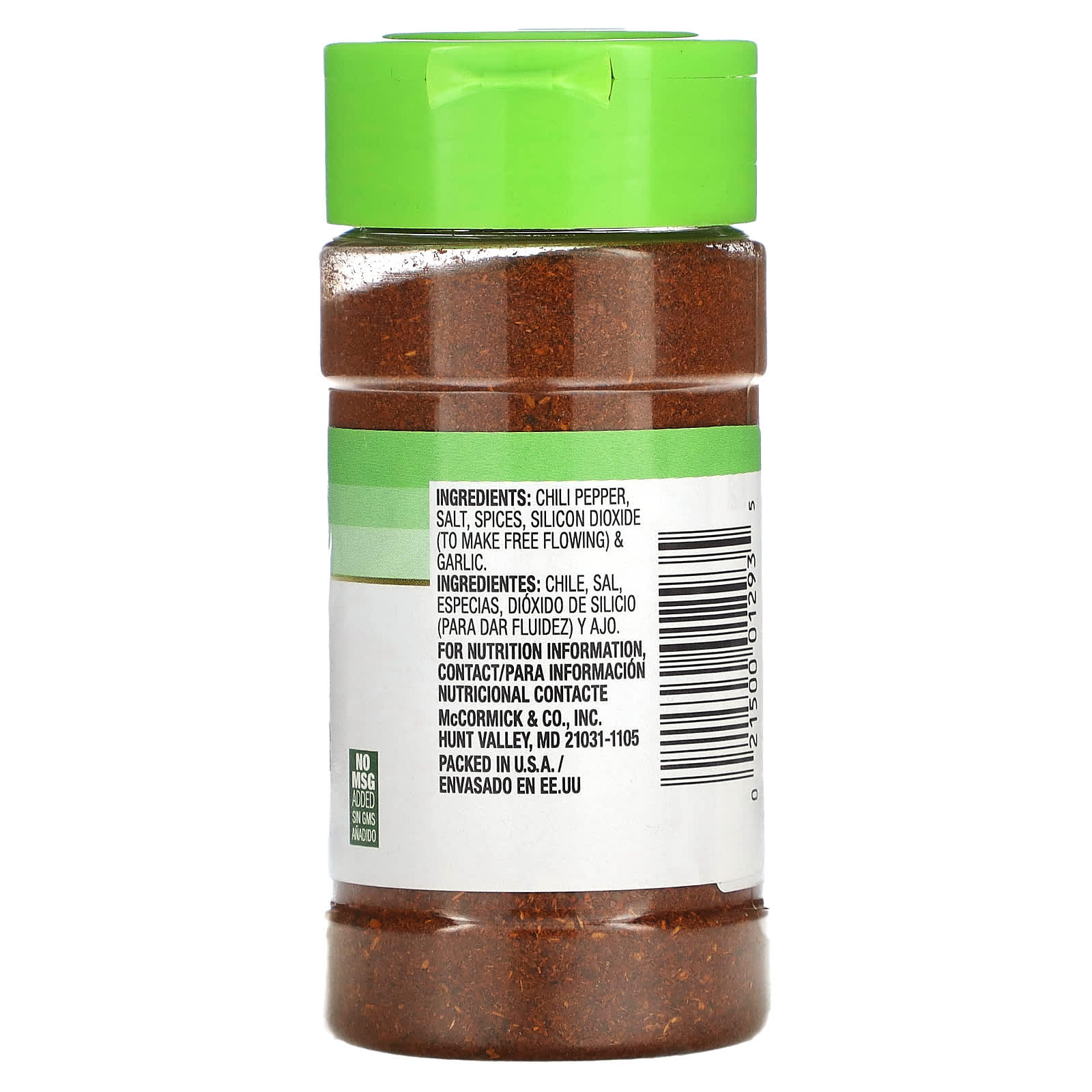 Lawry's, Casero, Chili Powder, 2.5 oz (70 g) - Image 2